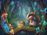 draw a digital cartoon illustration