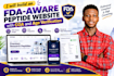 build an fda aware peptide website with coa and age verification