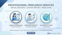 provide virtual assistant and data entry services