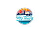 design tour travel company logo