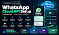 set up whatsapp cloud API and meta business manager