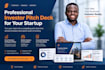 create an investor ready startup pitch deck