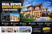 do professionally real estate photo editing, hdr blending