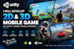 develop 2d 3d mobile game in unity game development
