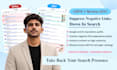 suppress negative links and articles with ORM and reverse SEO
