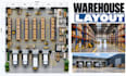 design warehouse floor plans, storage layouts, loading zones, circulation plans
