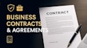 draft business contracts, service agreements, and ndas