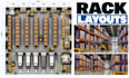 design warehouse rack layouts, pallet storage plans, asile layouts, workflows