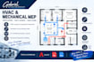 draft hvac layout ventilation, plan and mechanical mep drawing