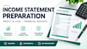 do bank statement income statement balance sheets and bookeeping