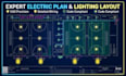 create german electrical, lighting plan, load calculations and plumbing layout