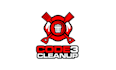 design firefighter themed cleanup business logo