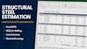 do structural steel takeoff, material takeoff and cost estimation
