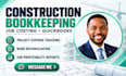 do construction bookkeeping and job costing in quickbooks online