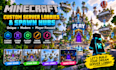 custom minecraft server lobbies and spawn hubs