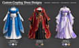 create custom cosplay sewing patterns and printable costume