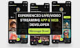 develop live streaming app, video streaming app, live streaming website