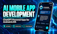 develop ai mobile apps, ai websites and saas applications