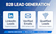 do b2b lead generation linkedin leads and prospect list