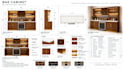 create detail 2d bar cabinet