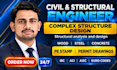 do complex structure design and civil engineering projects