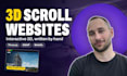 build a 3d interactive scroll website with threejs and gsap