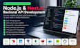 build a secure backend rest API using node js and nest js