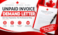draft a professional unpaid invoice demand letter
