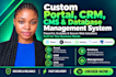 build custom CRM, erp, portal and database management systems