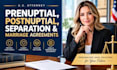 draft US prenuptial, postnuptial, separation and marriage agreements