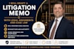 draft litigation memo with legal arguments and case law