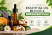 give unique essential oil blends, nutraceuticals formulas