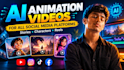 create ai animated videos for social media platforms