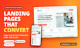 create a high converting landing page that sells