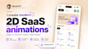 create premium 2d saas animation videos