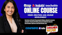 do online course video editing, educational course content, video scriptwriting