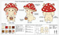 design custom plushie reference sheet stuffed animal tech pack ych concept plush