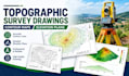 draw land survey, topographic, boundary, subdivision survey and with stamp