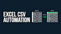 automate excel and CSV cleaning with a python script