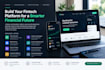 do fintech website design, digital banking, crypto exchange, investment website