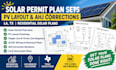 design la tx engineering solar city permit plan sets, pv layout, ahj corrections