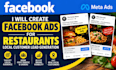 create facebook ads for restaurants and chief local customer lead generation