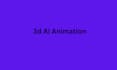 do 3d ai animation