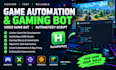 develop custom game automation, gaming bot, video game bot and autohotkey script