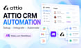 setup attio crm and automatomate leads with make com