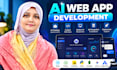 build ai web apps, ai chatbots, and custom web applications