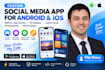 develop social media app with in app games and ai chatbot