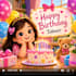 create cute cartoon birthday greeting videos