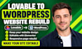convert lovable website to wordpress, clone ai to wordpress website