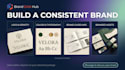 create branded social media content and a visual brand identity